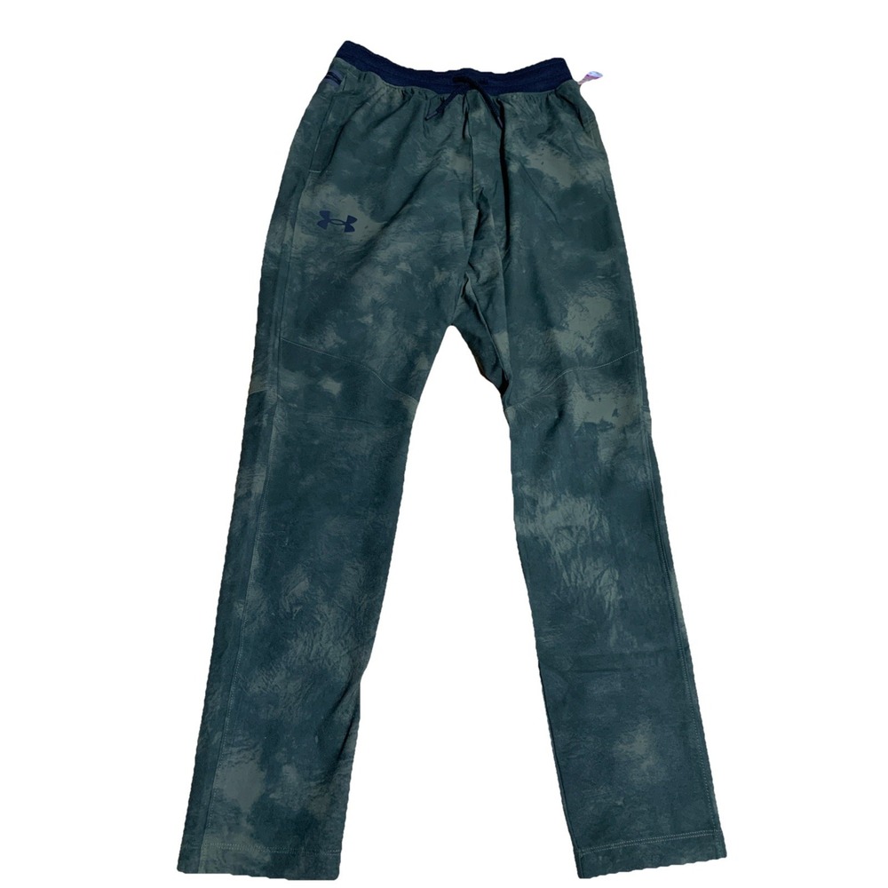 Under Armour Sportstyle Men M Camouflage Pants Green Printed 1378951 Camo
